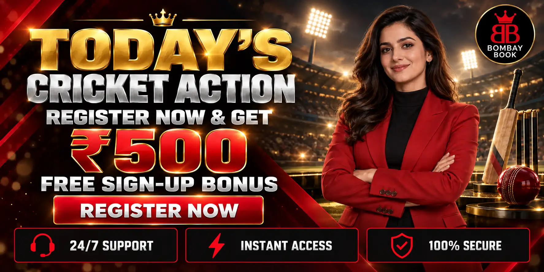 Bombay Book WCL 2026 registration and ₹500 free sign-up bonus